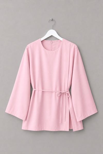 Julia Modal Bluz Pembe