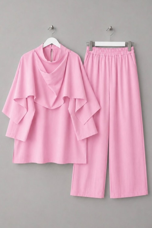 Wrap İkili Takım Pembe