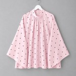 Puantiyeli Oversize Bluz Şeker pembesi