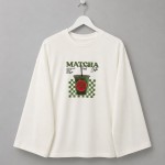 Baskılı Süprem Sweatshirt Matcha