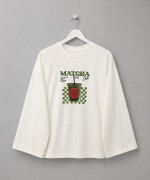 Baskılı Süprem Sweatshirt Matcha