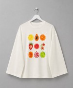 Baskılı Süprem Sweatshirt Tropikal