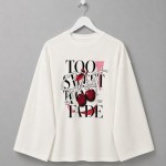 Baskılı Süprem Sweatshirt cherry