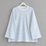 Çizgili Oysho Sweatshirt Bebe Mavisi