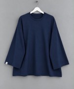 Bisiklet Yaka Salaş Oysh Sweatshirt Lacivert