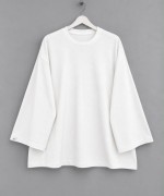 Bisiklet Yaka Salaş Oysh Sweatshirt Ekru
