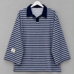 Selanik Çizgili Sweatshirt Lacivert