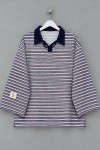Selanik Çizgili Sweatshirt Mor