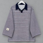 Selanik Çizgili Sweatshirt Mor