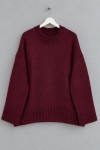 Oversize Pinterest Kazak Bordo