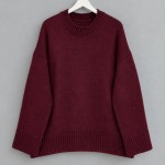 Oversize Pinterest Kazak Bordo
