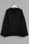 Oversize Pinterest Kazak Siyah