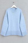 Oversize Pinterest Kazak Bebe Mavisi