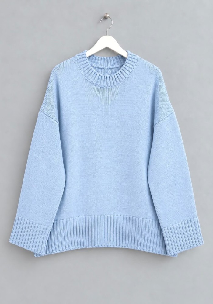 Oversize Pinterest Kazak Bebe Mavisi