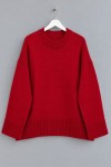 Oversize Pinterest Kazak Kırmızı