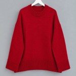 Oversize Pinterest Kazak Kırmızı