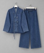 Nova Denim Takım Kot Mavisi