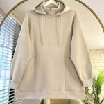 Torba Cepli Üç İplik Sweatshirt Bej
