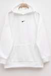 Kapüşonlu Nike Sweatshit Beyaz