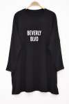 Beverly Baskı Tunik Siyah